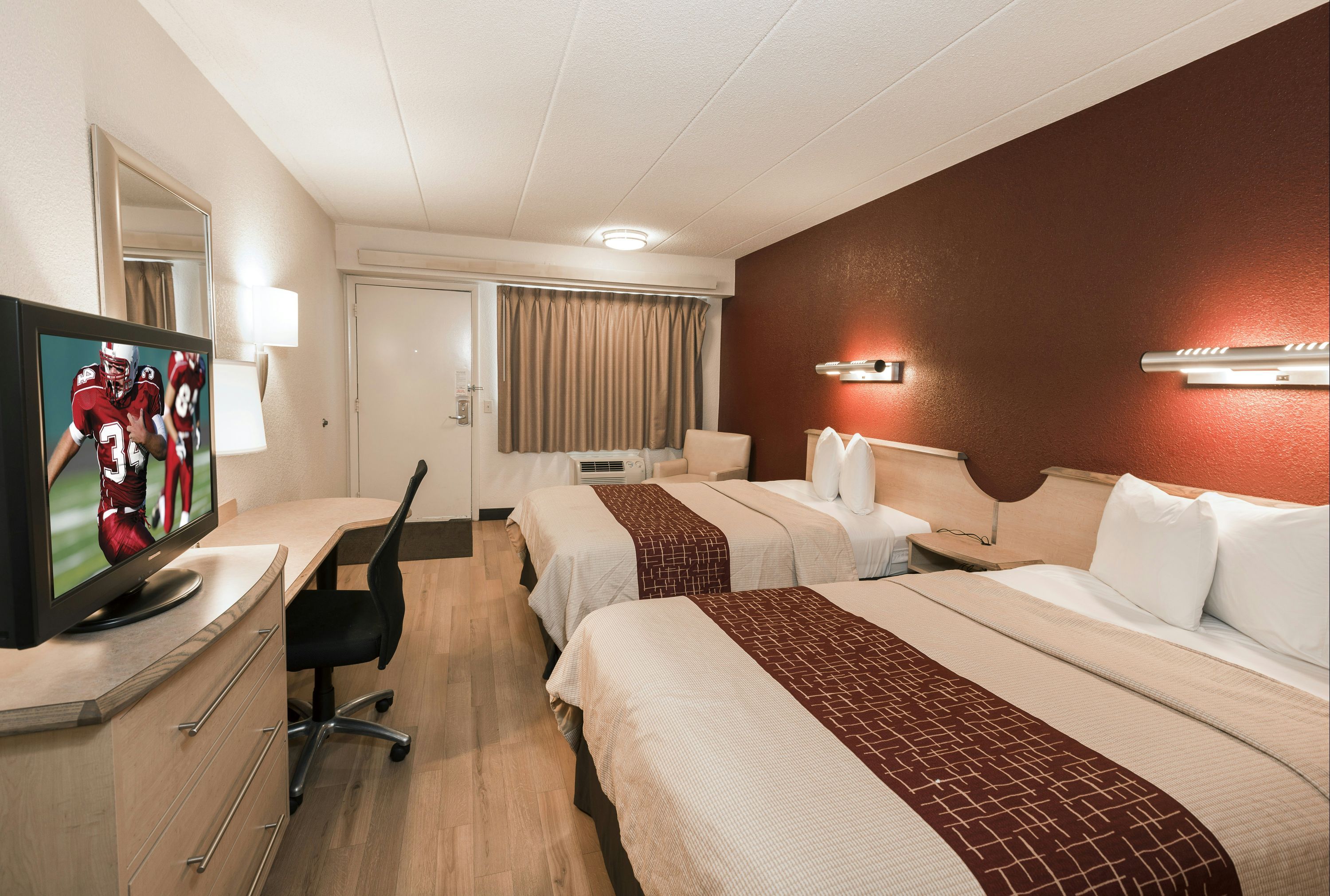 Red Roof Inn Dayton North Airport - דייטון - חדר שינה