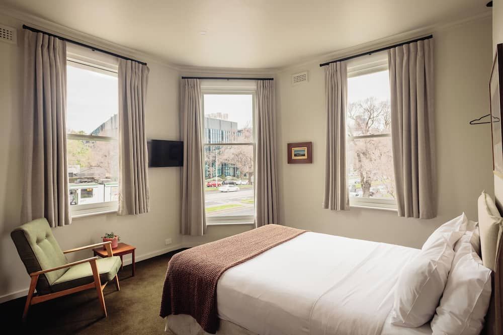 Naughtons Hotel - מלבורן - חדר שינה