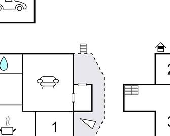 Amazing home in Sölvesborg with kitchen - Sölvesborg - Floorplan