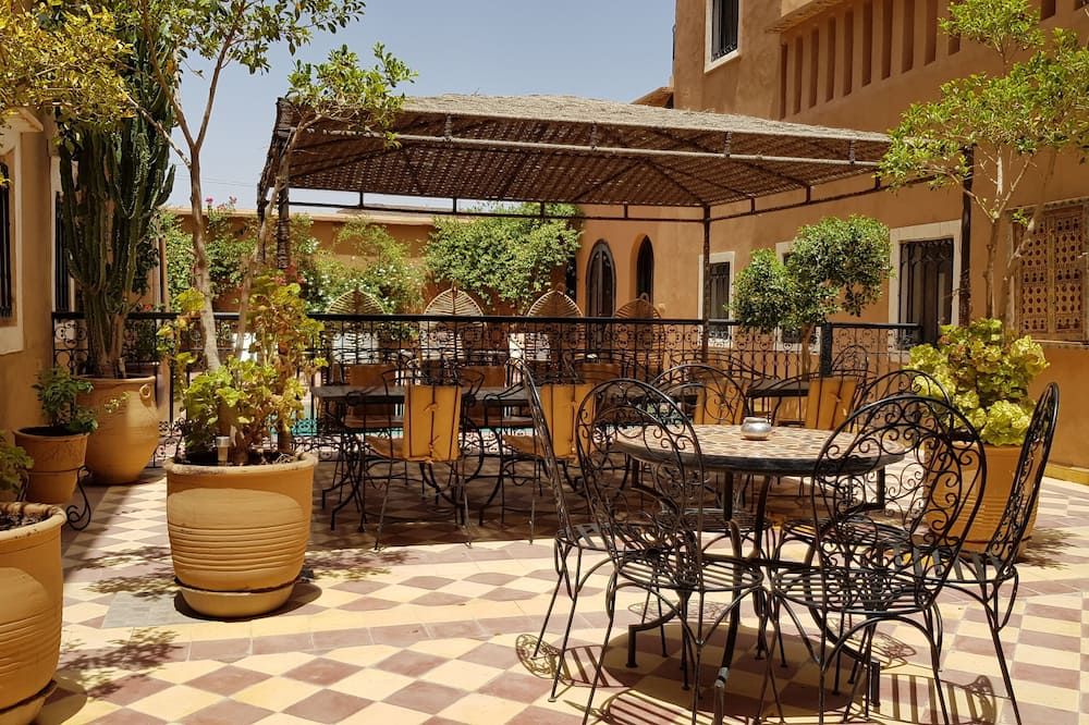 Kasbah La Cigogne - Ouarzazate - Patio
