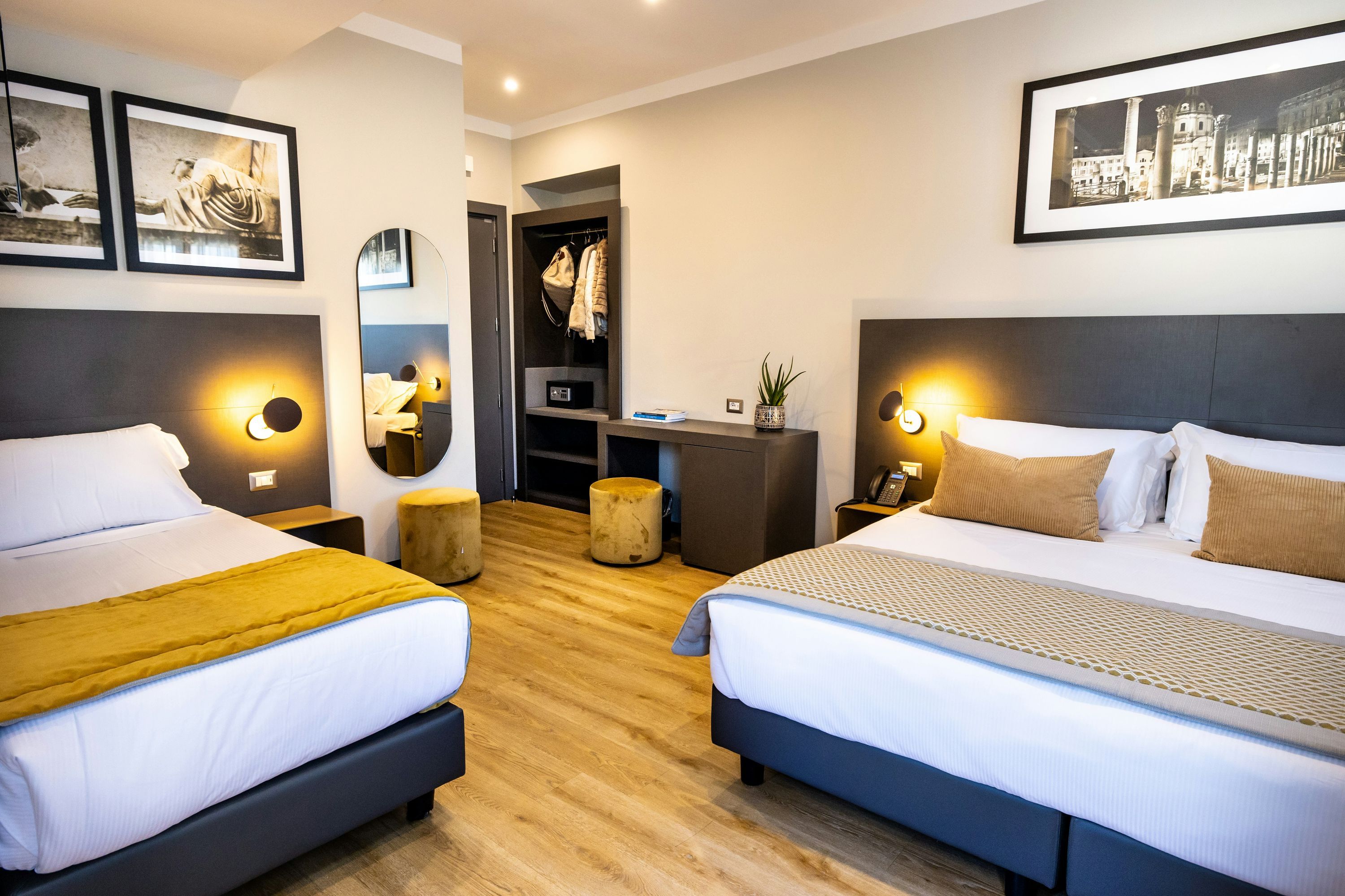 The Cross Hotel - רומא - חדר שינה
