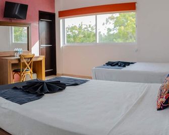 Hotel Boketto - Tuxpan - Schlafzimmer