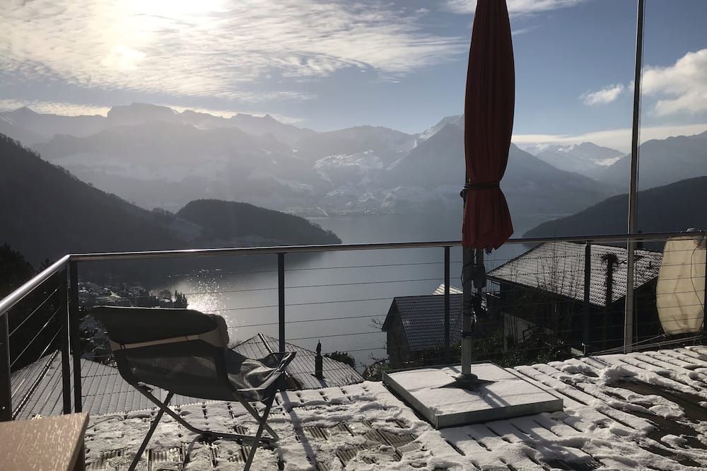Cozy House Above Lake Lucerne in Car-Fre - Vitznau - Balcone