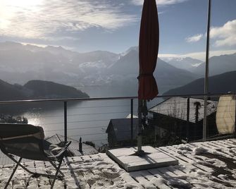 Cozy House Above Lake Lucerne in Car-Fre - Vitznau - Balcone