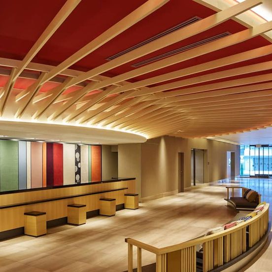 Lobby view of Mitsui Garden Hotel Kyoto Shijo