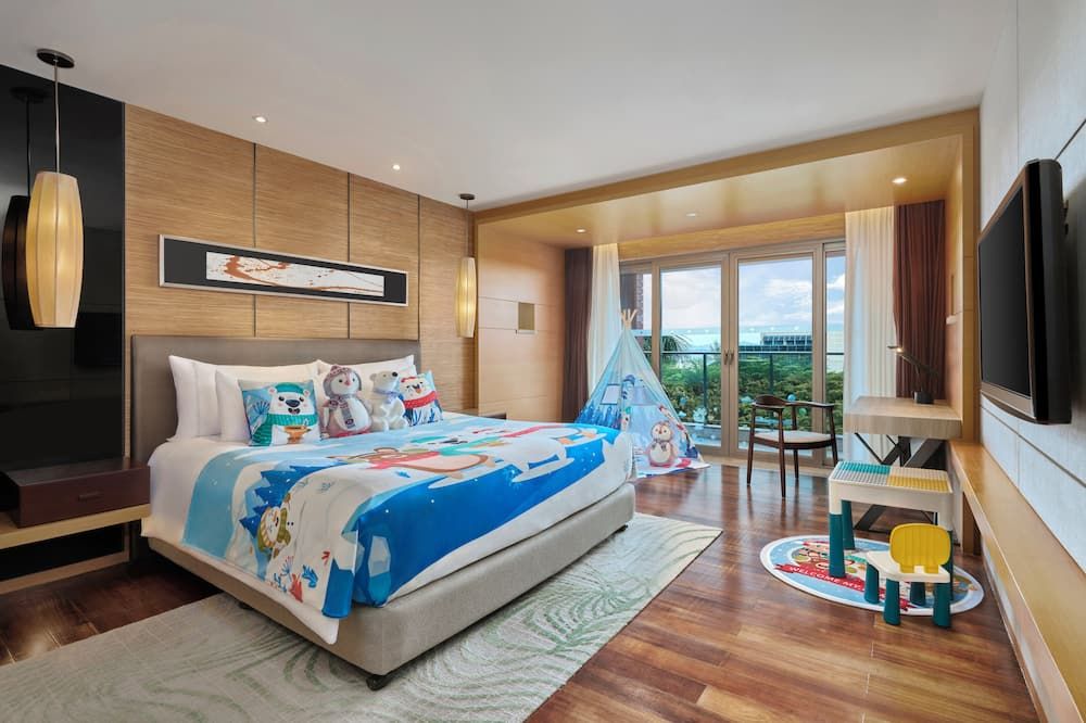 Shenzhen Dameisha Kingkey Palace Hotel - שנג'ן - חדר שינה