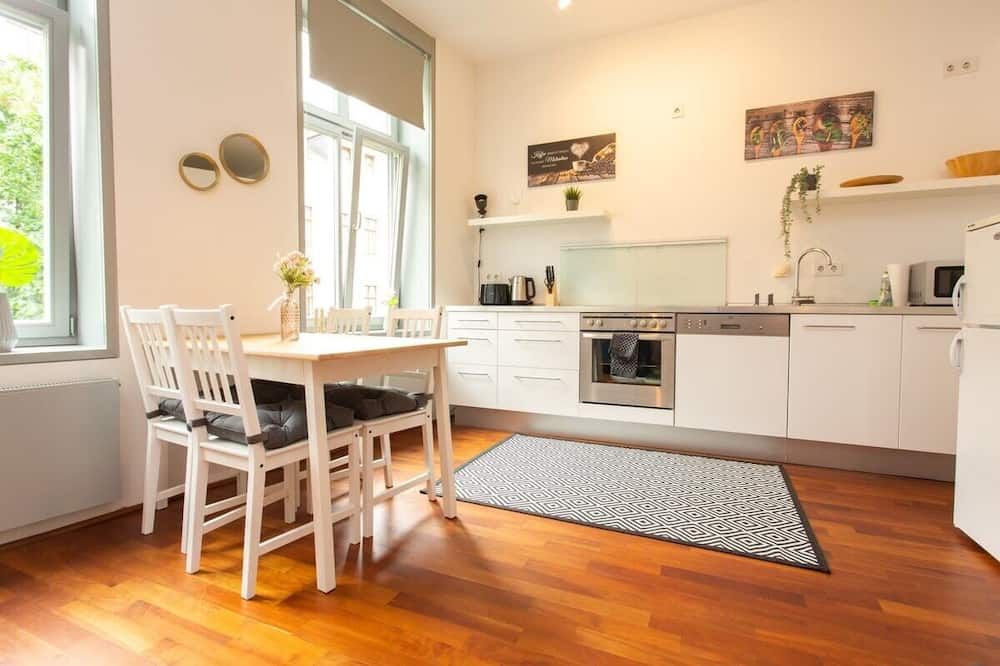 Fullhouse - Leipzig - M14 Apartments - Balcony - Smarttv - לייפציג - מטבח