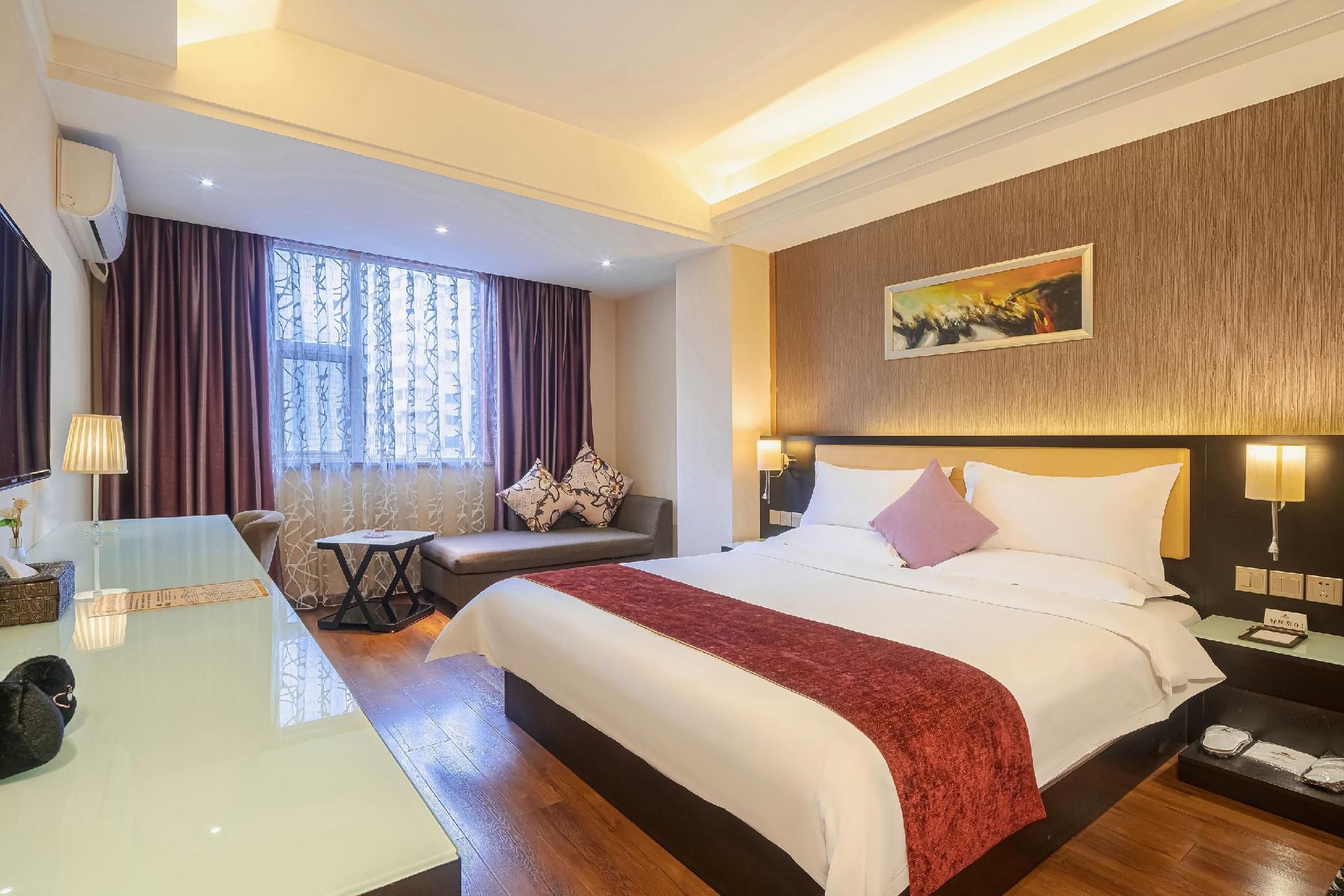 Rongcheng Holiday Hotel - تشنغدو - غرفة نوم