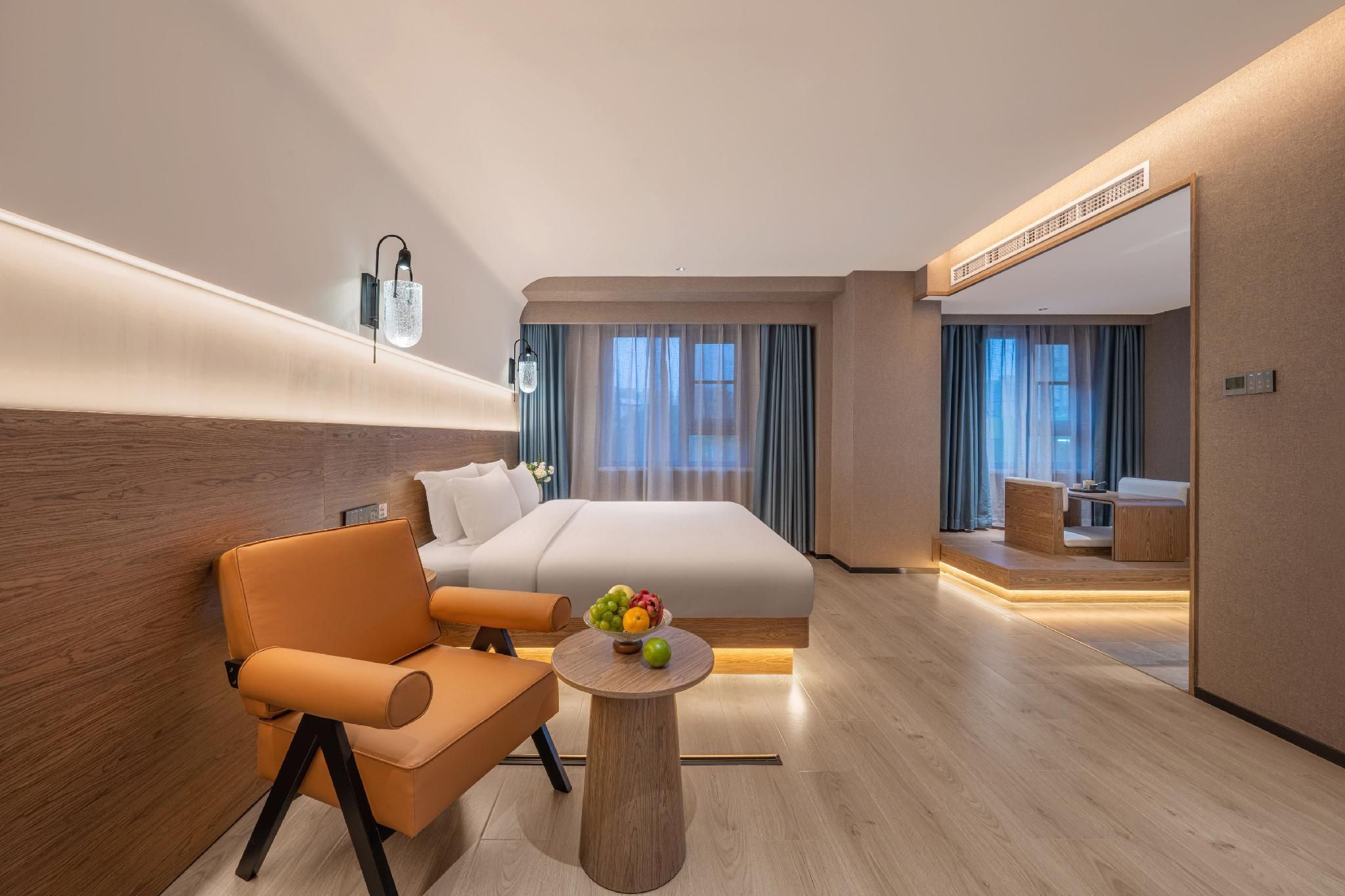 Yimu Hotel (Beijing Apple Garden Electrical Science Academy) - בייג'ין - חדר שינה