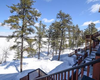 Les Condos Du Lac Taureau- Rooms & Condos - Saint-Michel-des-Saints - Balcon