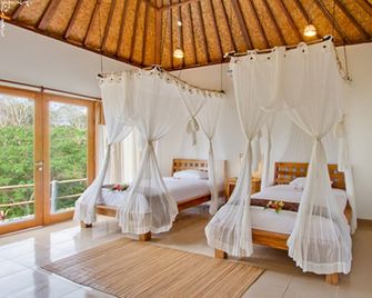 Lembongan Cliff Villas - Nusa Penida - Slaapkamer