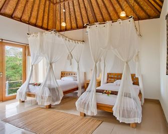 Lembongan Cliff Villas - נוסה פנידה - חדר שינה