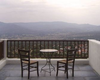 Nastou View Hotel - Ano Poroia - Balcón