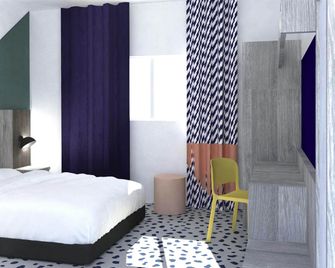 ibis Styles Marseille Plan de Campagne - Les Pennes-Mirabeau - Schlafzimmer