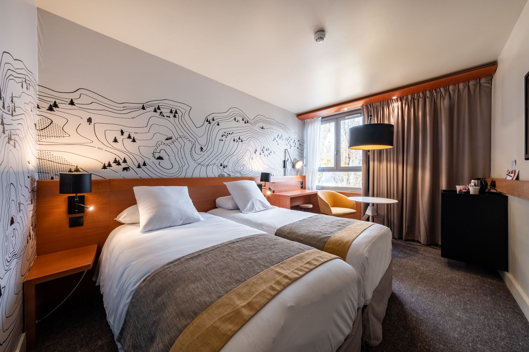 Hôtel Mercure Grenoble Centre Alpotel - גרנובלה - חדר שינה