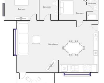 Loftstyle Beach in Gordon by Holyguest - Tel Aviv - Floorplan