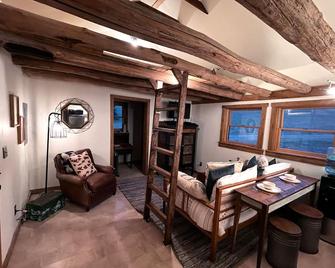 Small cabin on private 400 acre mountaintop farm! - Hinton - Sala de estar