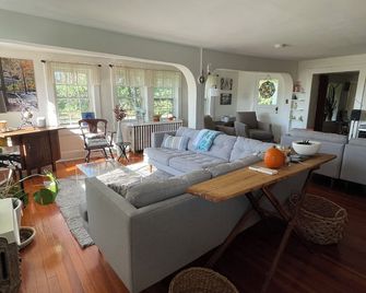 Hillandale Farmhouse circa 1774 - 6 bedrooms, sleeps 14, newly renovated - Purcellville - Sala de estar