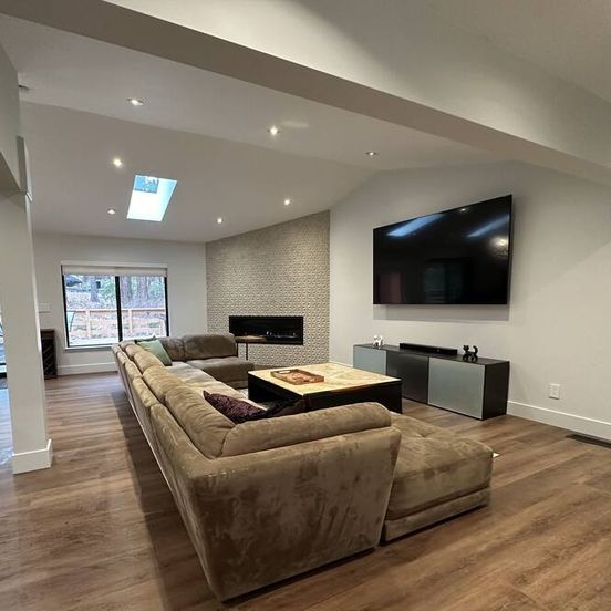 Living room view of Brand New Luxury Mt. Rose Mountain Home Close To Lake Tahoe w/Hot Tub & Sauna