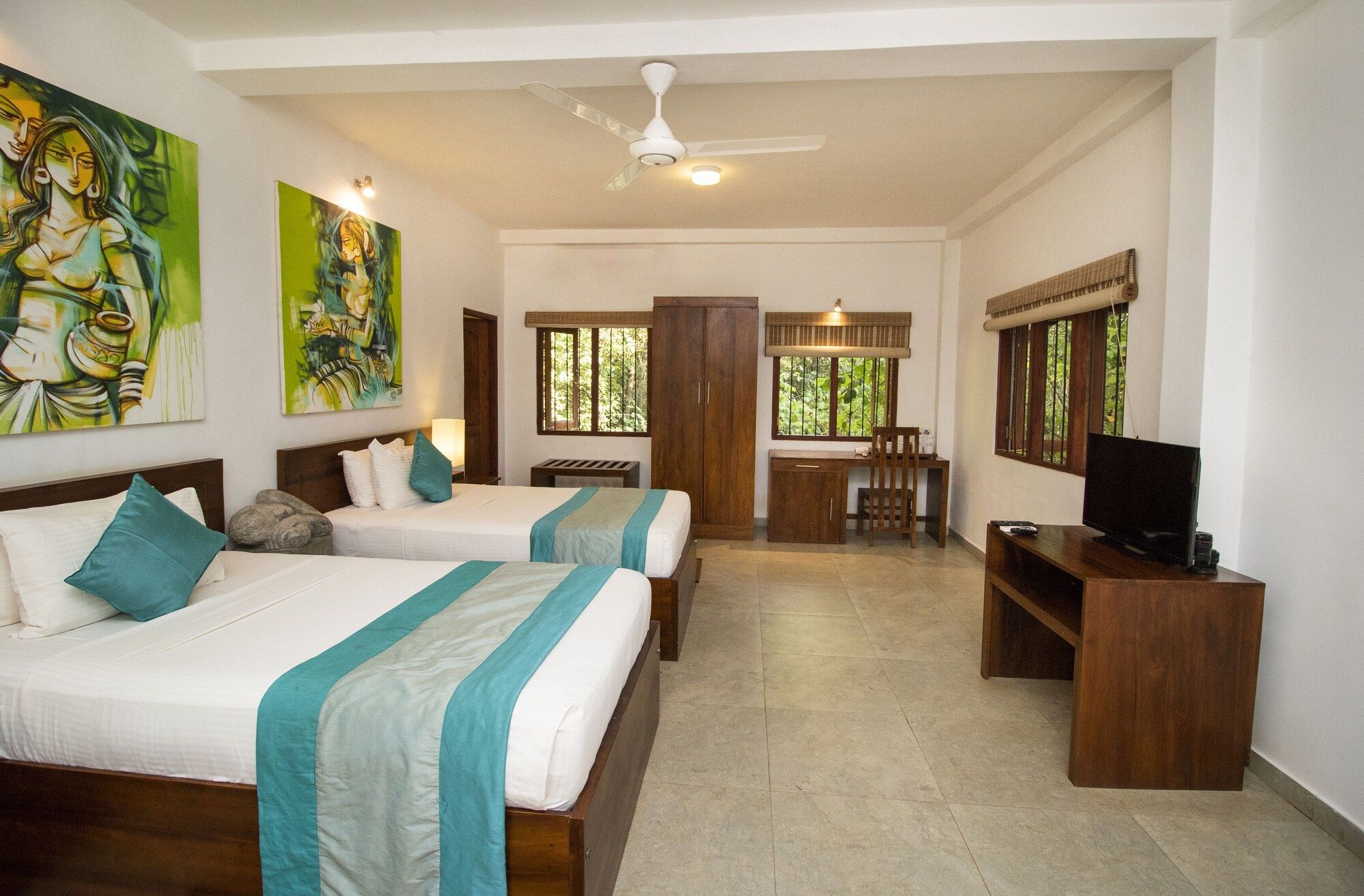 Amaara Forest Hotel Sigiriya - סיגיריאה - חדר שינה