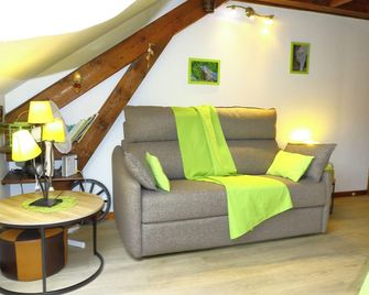 Nice Attic Apartment 2/6 Pers, Week Jan: 330e - La Bresse - Salon