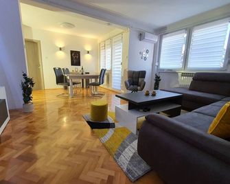 Apartment Pallaton - One Bedroom Apartment with Balcony - Našice - Living room