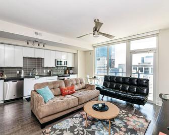 1br Uptown Charlotte Furnished Apartments 1 Bedroom Apts by RedAwning - שרלוט - סלון