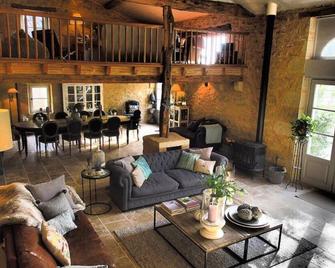 Maison des Quatre Saisons - Les Esseintes - Sala de estar