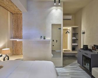 Anchorage Paros Private Beach Retreat - Piso Livadi - Slaapkamer