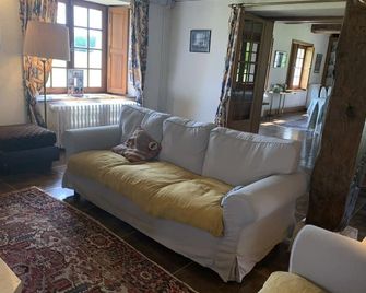 Large Spacious And Relaxing House With Pool, Tennis And Pond - Up To 16p: Deer - Monthou-sur-Cher - Sala de estar