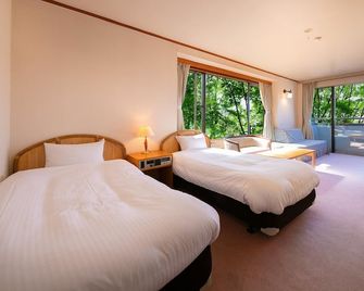 The Hotel Fujiyama - Yamanakako - Slaapkamer