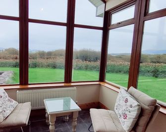 Beautiful house Short Walk from Reenroe Beach Ballinskelligs free WiFi - Waterville - Living room