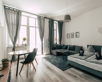 Luga Homes - Gewandhaus - Leipzig - Wohnzimmer