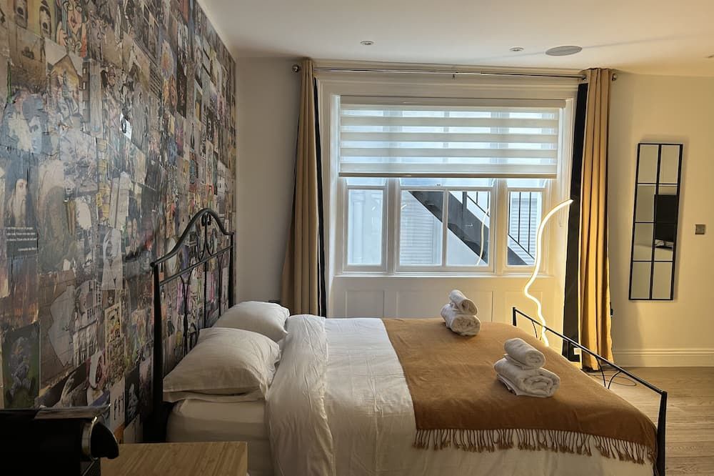 Pop Art Luxury Room Marylebone - לונדון - חדר שינה