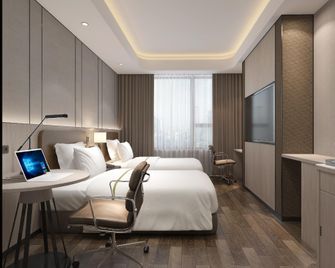 Palace Hotels(Tianjin Binhai New Area Tanggu High Speed Railway Station) - 톈진 - 침실