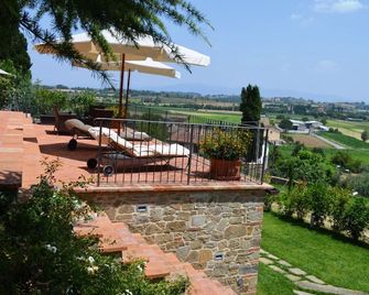 La Casina Del Biondo - La Casina Del Biondo - Monte San Savino - Terasa