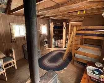 Streamside Campsite plus tiny cabin combines classic camping with rustic charm!! - Bingham - Habitación