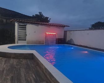 Casa São Chico Air Conditioning in All Bedrooms, 9 X 4 Swimming Pool - Sao Francisco do Sul - Basen