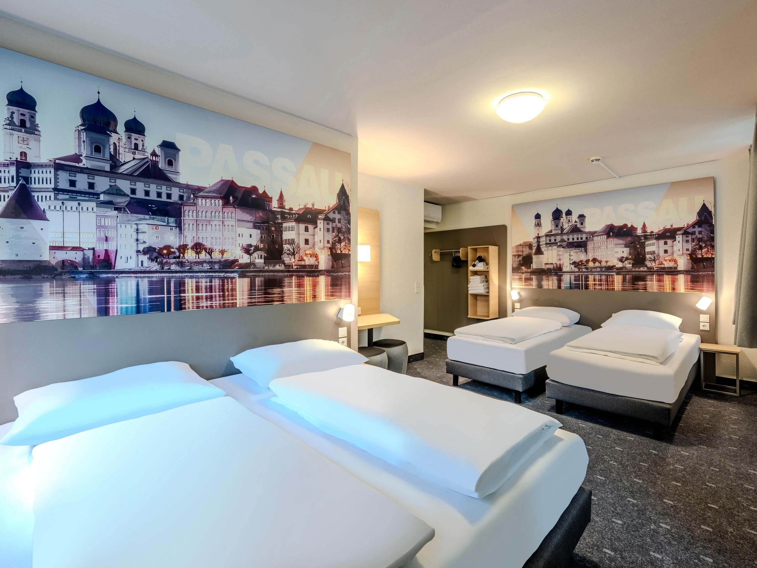 بي آند بي هوتل باساو سود - باساو - غرفة نوم