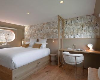 La Peniche - Bed And Bicycle - Vienne - Vienne - Bedroom