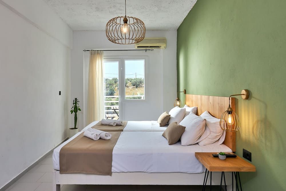 Charm Hotel, Hersonissos - הרסוניסוס - חדר שינה