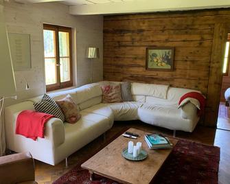 Le Communal Chalet La Renarde - Troistorrents - Living room