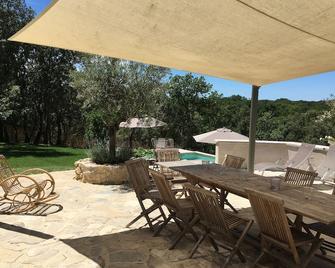 Farmhouse B&B on equestrian estate / pool - Sardan - Patio