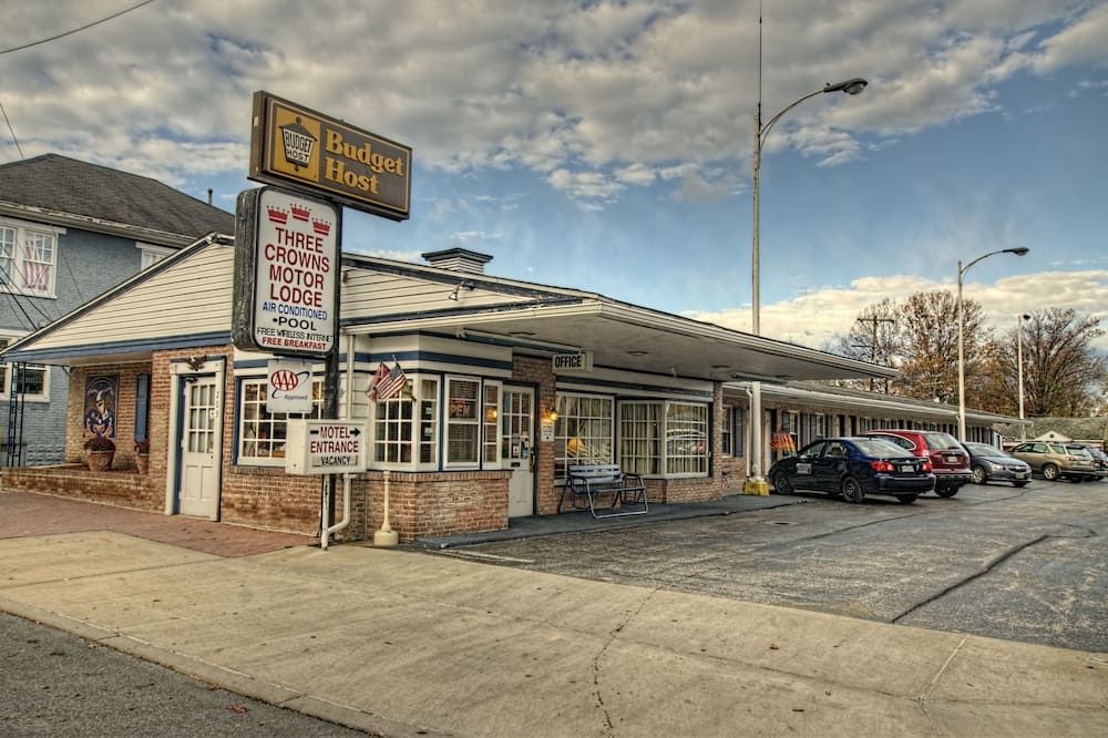 بدجيت هوست ثري كراونز موتور لودج - غيتيسبورغ - مبنى