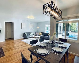 205-Central Cozy 3B1b home in San Mateo/garage parking - San Mateo - Comedor