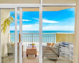 Coastal Beachfront Paradise! Resort Style Amenities With No Hidden Resort Fees! - North Myrtle Beach - Balcony