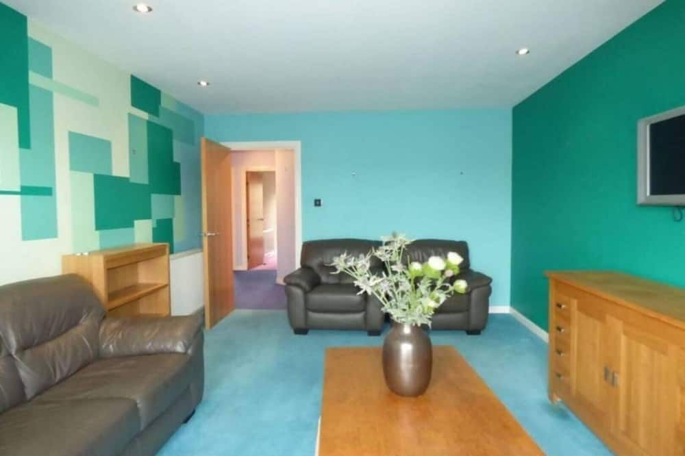 Comfortable, self contained 2 double beds town apartment near Pittodrie Stadium - Aberdeen - Sala de estar