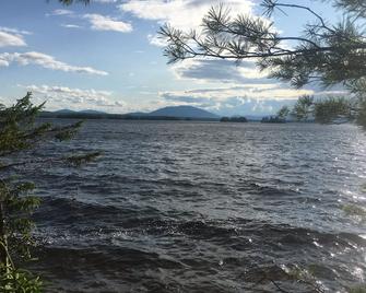 Beachfront Cottage on Ambajejus Lake With Sandy Beach and a Mountain View - Millinocket - Beach