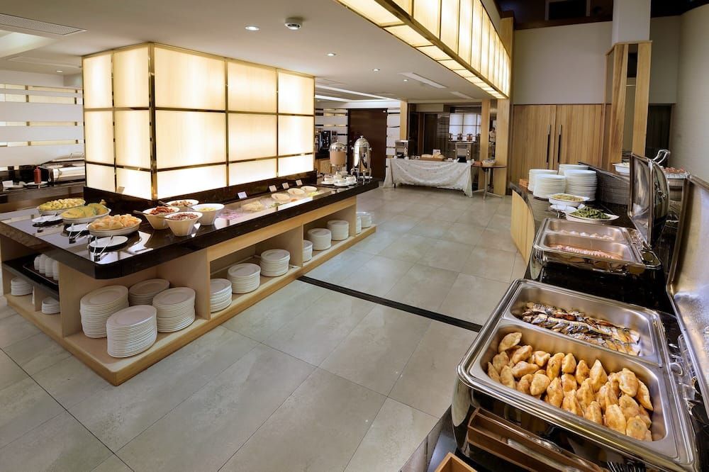 Buffet view of Talmud Hotel Tainan