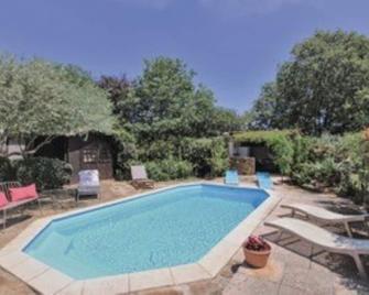 Villa les oliviers with private heated pool - Vinezac - Pool